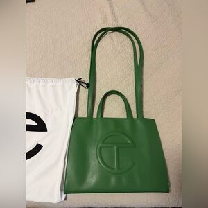 Telfar Green (Leaf) Medium shopping bag